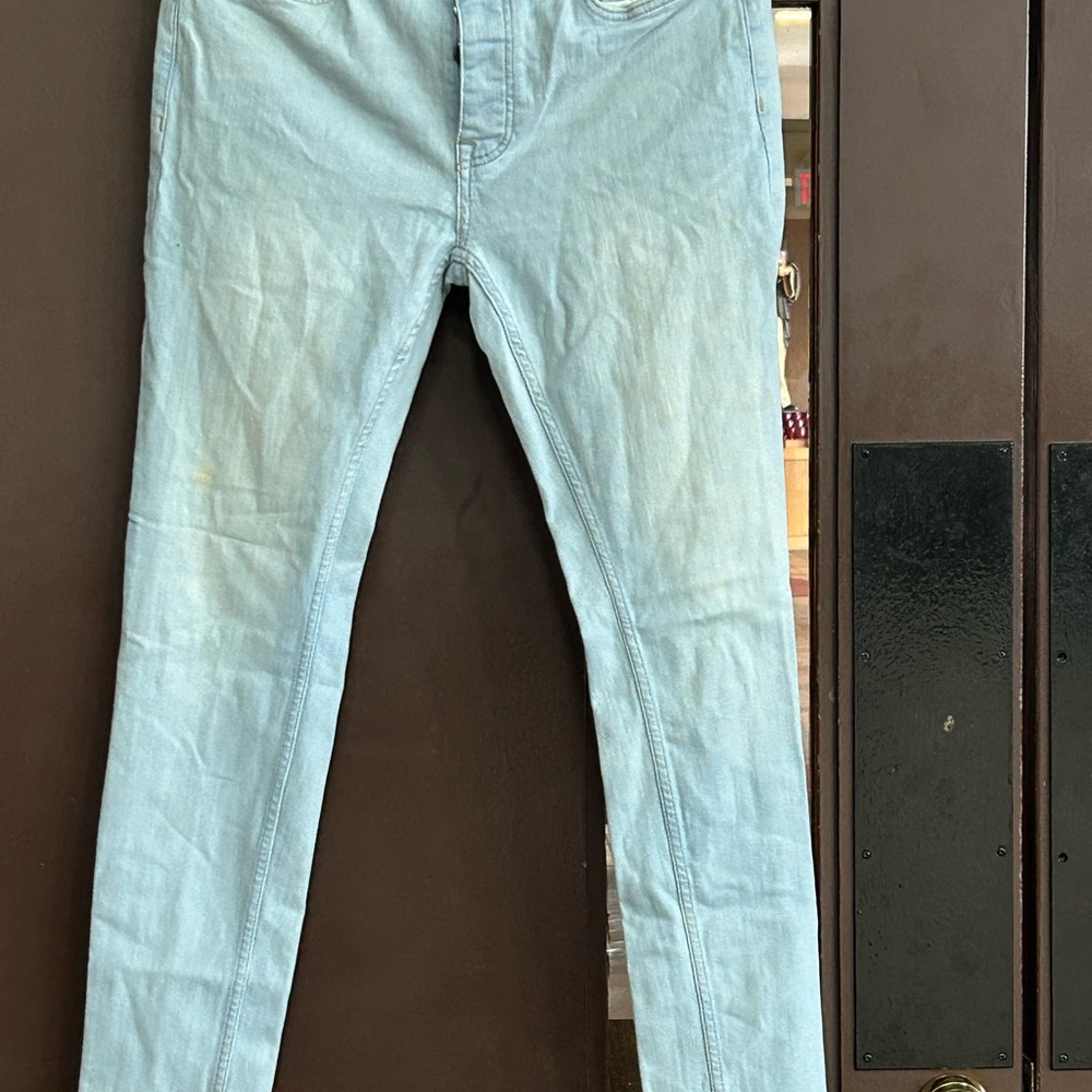 Denim&Co Light Wash Skinny Jeans
